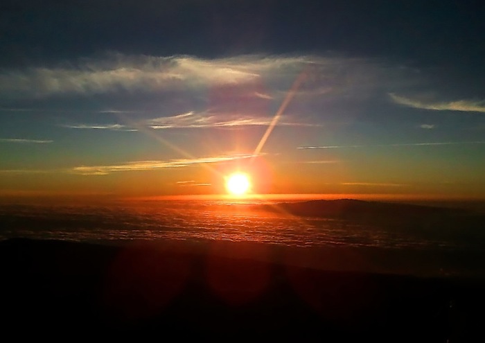 Excursion Sunrise at the top of spain, at the peak of the teide volcano