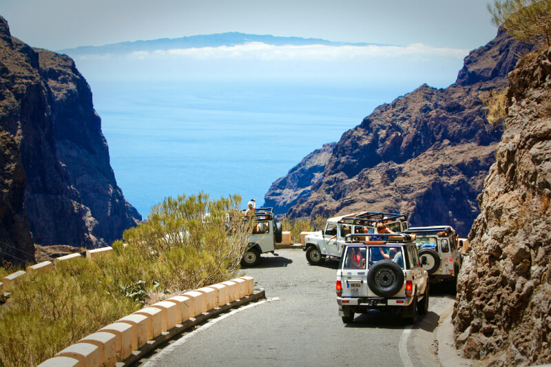 Ausflug Visit to la gomera from tenerife on jeep
