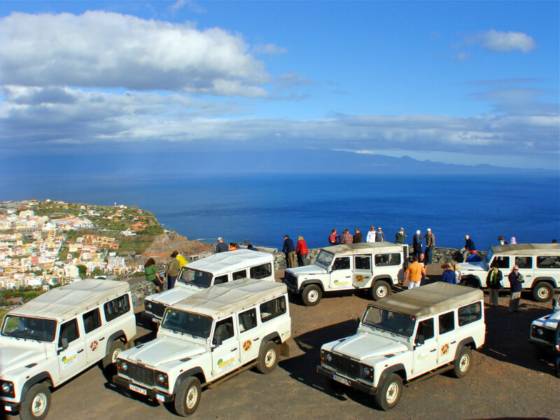 Escursione Visit to la gomera from tenerife on jeep